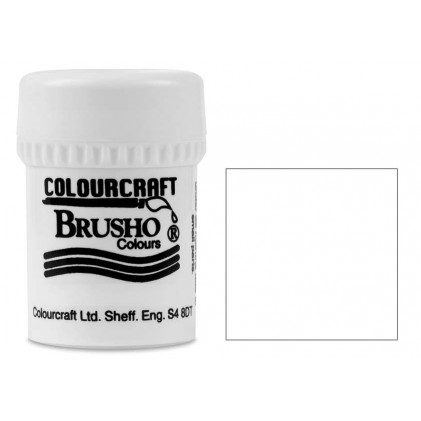 Brusho Crystal Colour Farb-Pigmente 15g - White