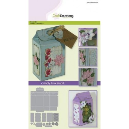 CraftEmotions Stanzschablone - Candy-Box klein