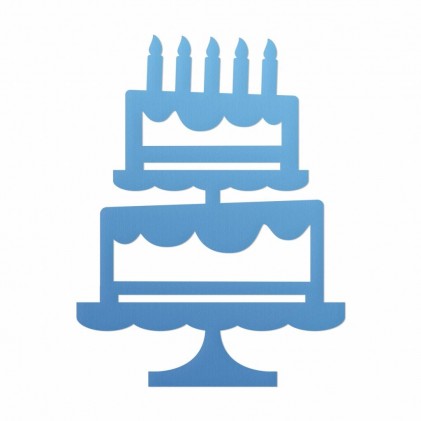 Couture Creations Tiered Cake Silhouette Mini Die