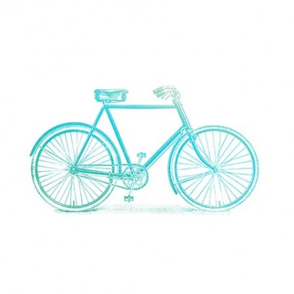 Couture Creations Bicycle Mini Stamp
