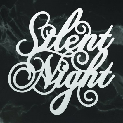 Couture Creations Silent Night Sentiment Mini Die - 30% RABATT