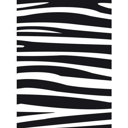 Darice Hintergrund-Prägeschablone - Zebra Pattern