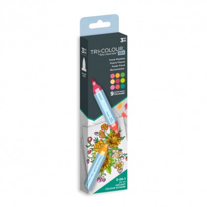 Spectrum Noir TriColour Aqua Markers - Floral Meadow