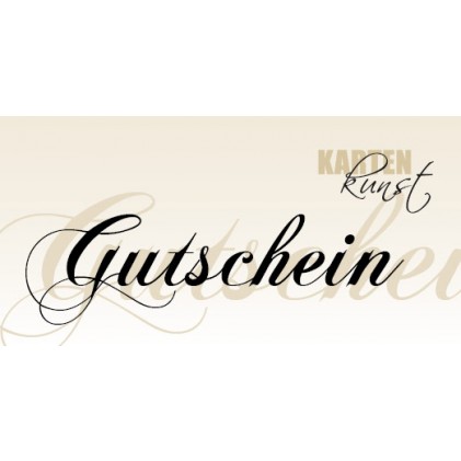 Karten-Kunst Gutschein 25 €