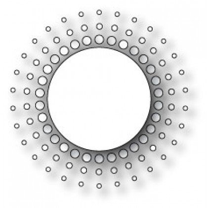 Memory Box Stanzschablone - Small Circle Burst