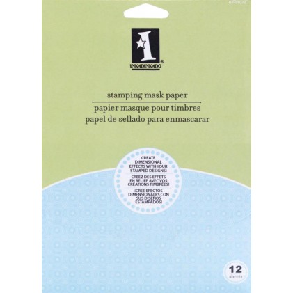 Inkadinkado Stamping Mask Paper 12,7 x 17,8 cm.