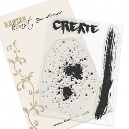 Karten-Kunst Clear Stamp Set - Splatters Create