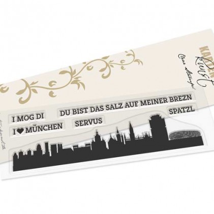 Karten-Kunst Clear Stamp Set - Skyline München
