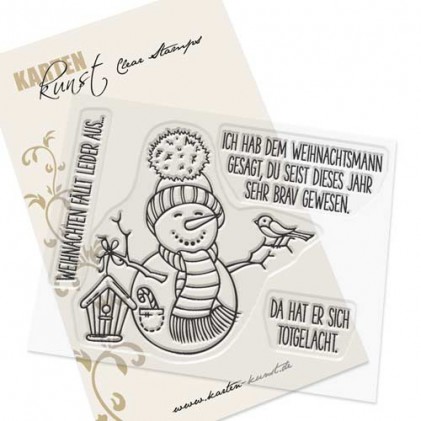 Karten-Kunst Clear Stamps KK-0200 - Weihnachten fällt aus