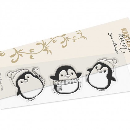 Karten-Kunst Clear Stamps KK-0248 - Penguins