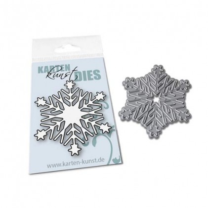 Karten-Kunst Stanzschablone - Mini Snowflake
