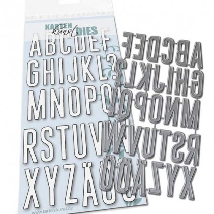 Karten-Kunst Stanzschablone kk-D170 - Joy Alphabet