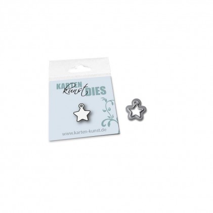 Karten-Kunst Stanzschablone kk-D199 - Micro Charms Star