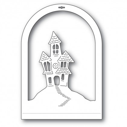 Memory Box Stanzschablone - Haunted House Dome Layer
