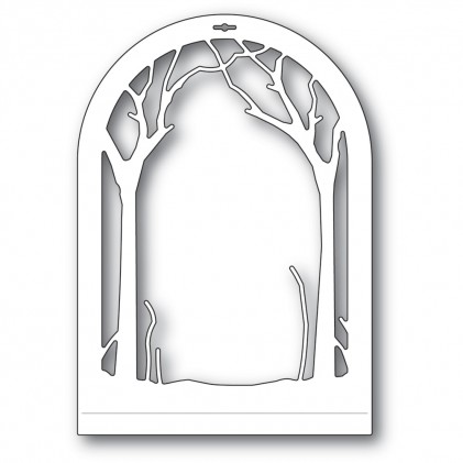 Memory Box Stanzschablone - Winter Wood Dome Layer