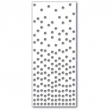 Memory Box Stanzschablone - 94551 Slim Confetti Plate
