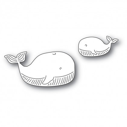 Memory Box Stanzschablone - 94573 Whale Family