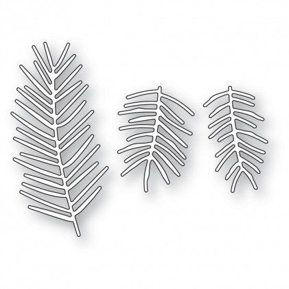 Memory Box Stanzschablone - Pine Needle Trio