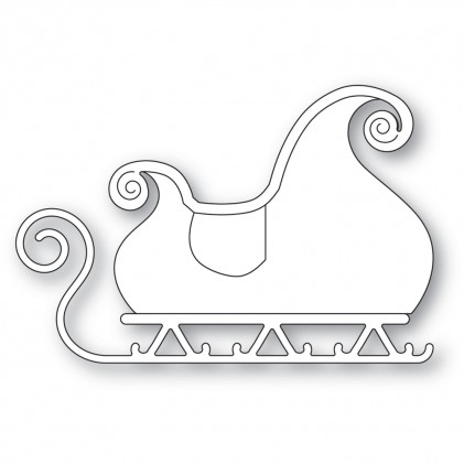 Memory Box Stanzschablone - 94609 Gilded Sleigh