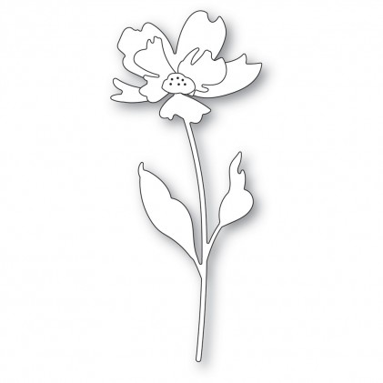 Memory Box Stanzschablone - Cottage Flower Stem