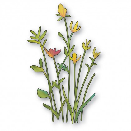 Memory Box Stanzschablone - Backyard Floral Stems