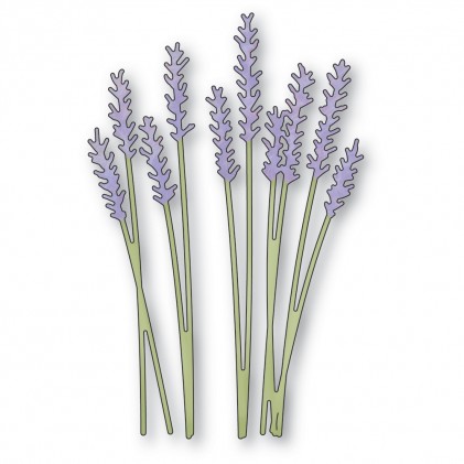 Memory Box Stanzschablone - Lavender Bouquet