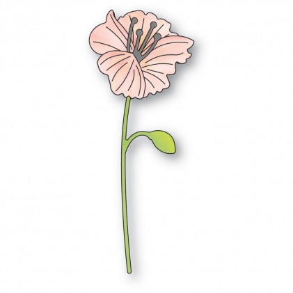 Memory Box Stanzschablone - Sweet Poppy Stem