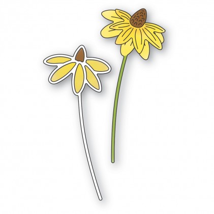 Memory Box Stanzschablone - Sunshine Daisy Stems