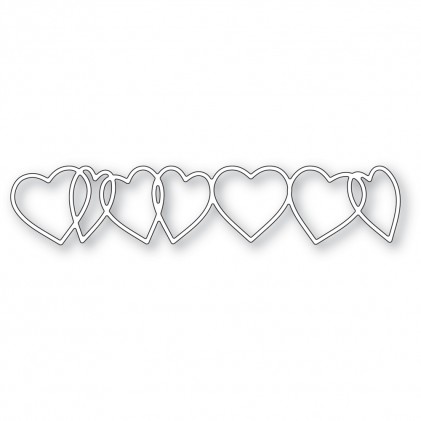 Memory Box Stanzschablone - Heart Ring Stack