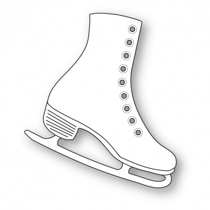 Memory Box Stanzschablone - 94673 Classic Large Ice Skate