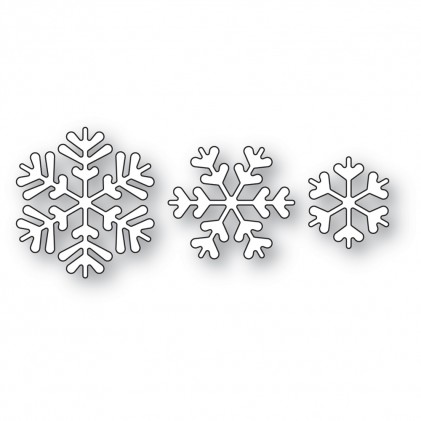 Memory Box Stanzschablone - Alpine Snowflakes