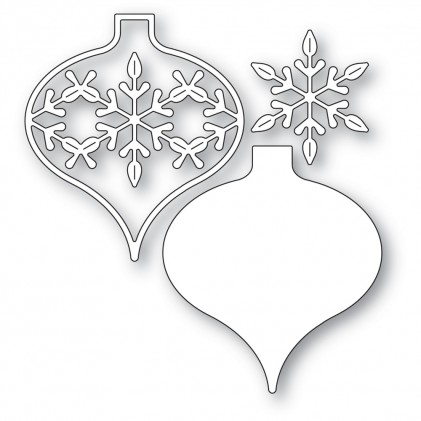 Memory Box Stanzschablone - Frilling Snowflake Ornament