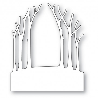 Memory Box Stanzschablone - 94735 Winter Tree Arch