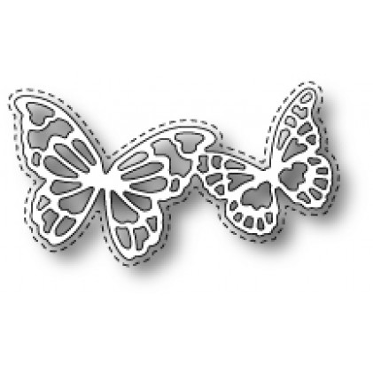 Memory Box Stanzschablone - Calais Butterflies 