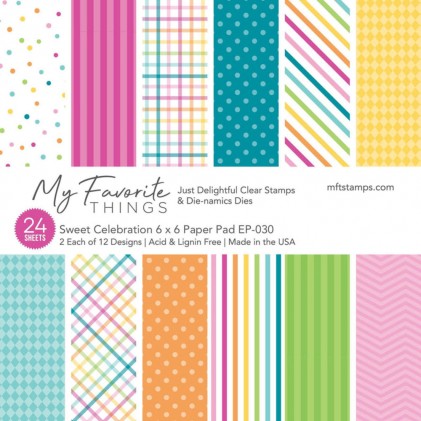 My Favorite Things Paper Pack 6x6 - Sweet Celebration