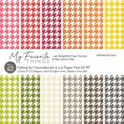 My Favorite Things Paper Pack 6x6 - Falling for Houndstooth