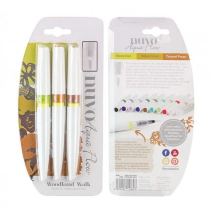 Nuvo Aqua Flow Pens - Woodland Walk