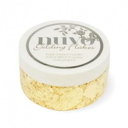 Nuvo Gilding Flakes - Radiant Gold