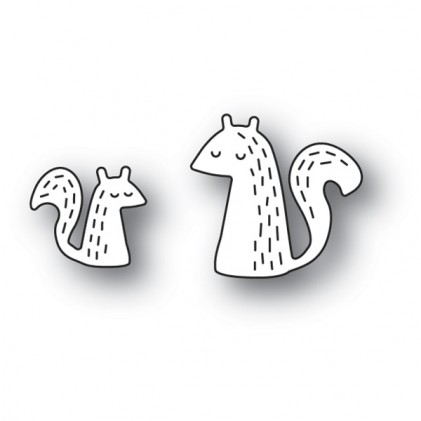 Poppy Stamps Stanzschablone - Whittle Squirrel 