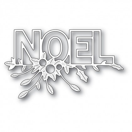 Poppy Stamps Stanzschablone - Festive Noel - 20% RABATT