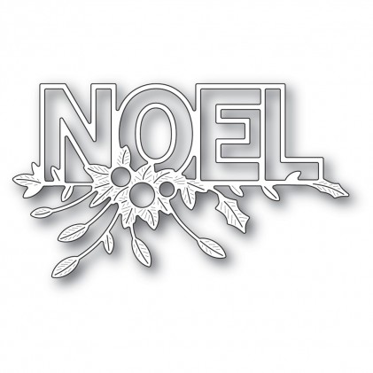 Poppy Stamps Stanzschablone - 2240 Festive Noel - 25% RABATT
