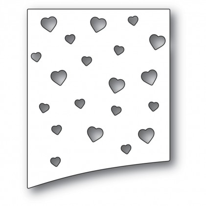 Poppy Stamps Stanzschablone - 2292 Heartscape Hill  - 20% RABATT