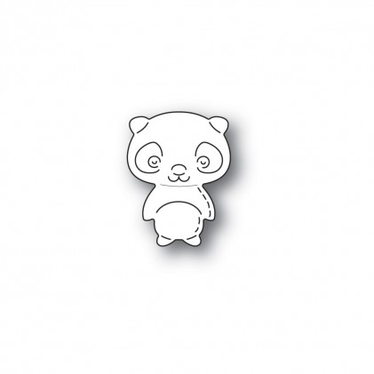 Poppy Stamps Stanzschablone - 2306 Whittle Panda  - 30% RABATT