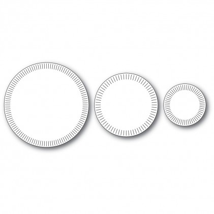 Poppy Stamps Stanzschablone - Brilliant Rings