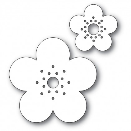 Poppy Stamps Stanzschablone - Flora Blooms - 30% RABATT