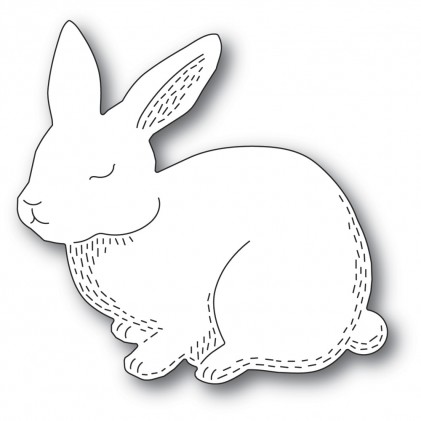 Poppy Stamps Stanzschablone - Whittle Cutie Rabbit