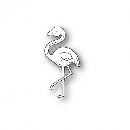 Poppy Stamps Stanzschablone - 2372 Whittle Flamingo