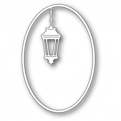 Poppy Stamps Stanzschablone - Simple Lantern Oval