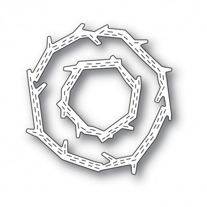 Poppy Stamps Stanzschablone - Whittle Circle Frames