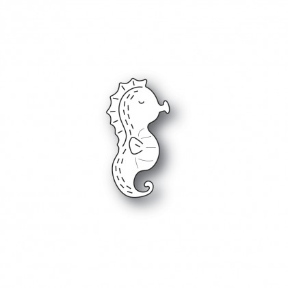 Poppy Stamps Stanzschablone - 2429 Whittle Seahorse - 20% RABATT